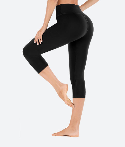 Buy Lapasa Fit Yoga Crop Pants Capris Hidden Pocket Leggings for Women ( Small, Heather Dark Gray) Online at desertcartSeychelles