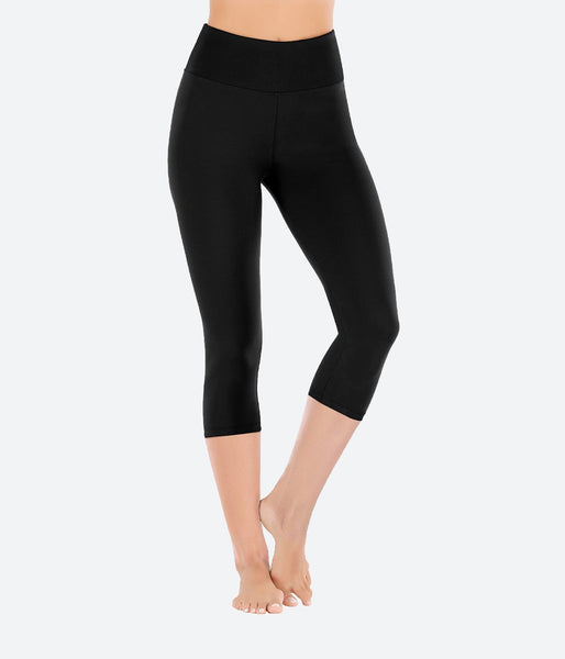 yeuG Plus Size Capri Leggings for Women-Stretchy X-Large-4X Tummy Control  High Waist Spandex Workout Black Yoga Pants(Black,Grey,XX-Large)