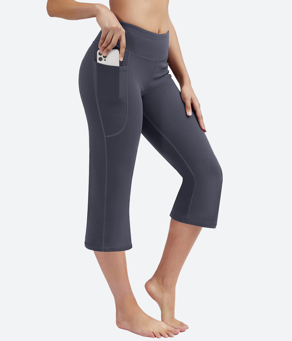 High Waist X-Line Yoga Pants with Pockets - HY21