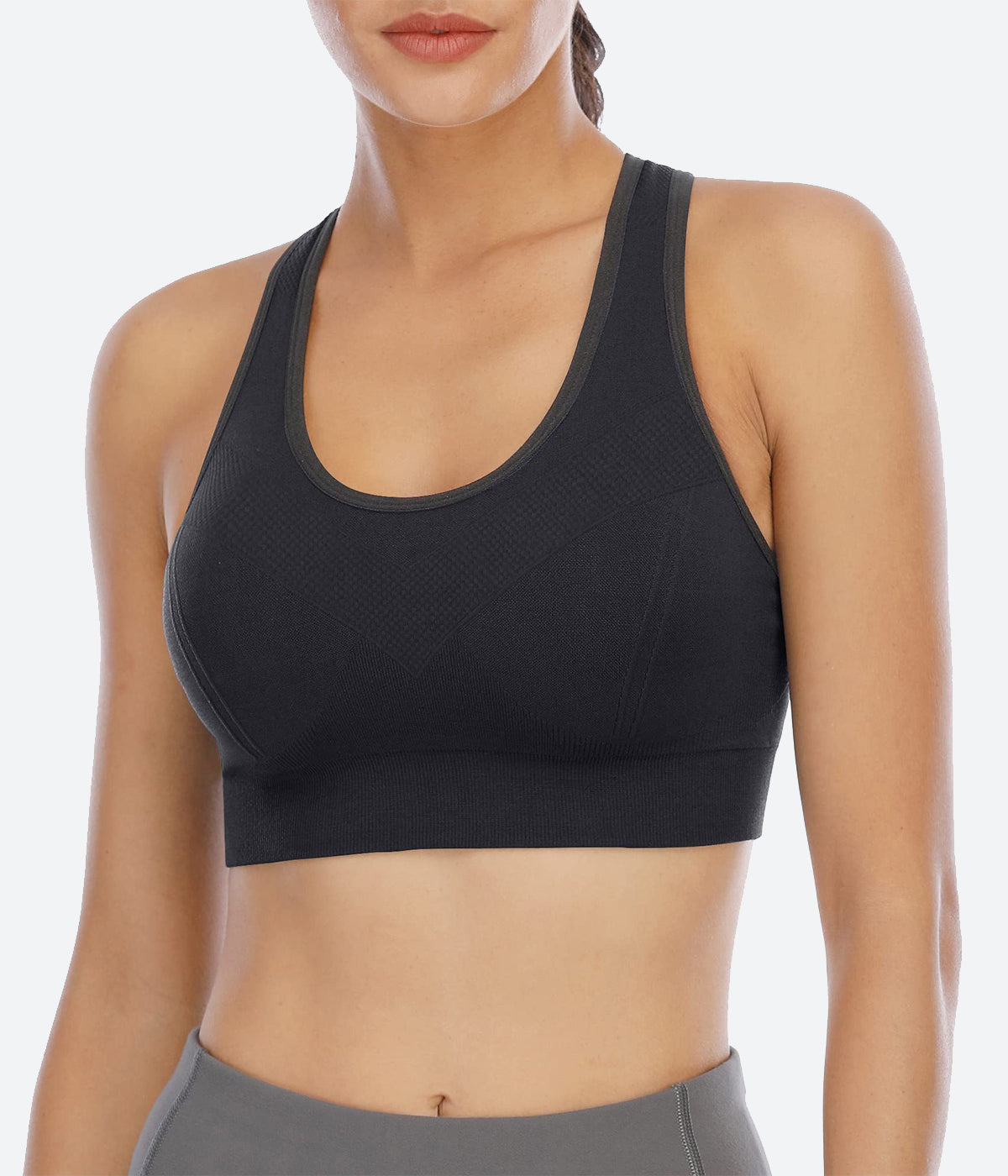 Heathyoga High Impact Sports Bras for Women Padded Togo