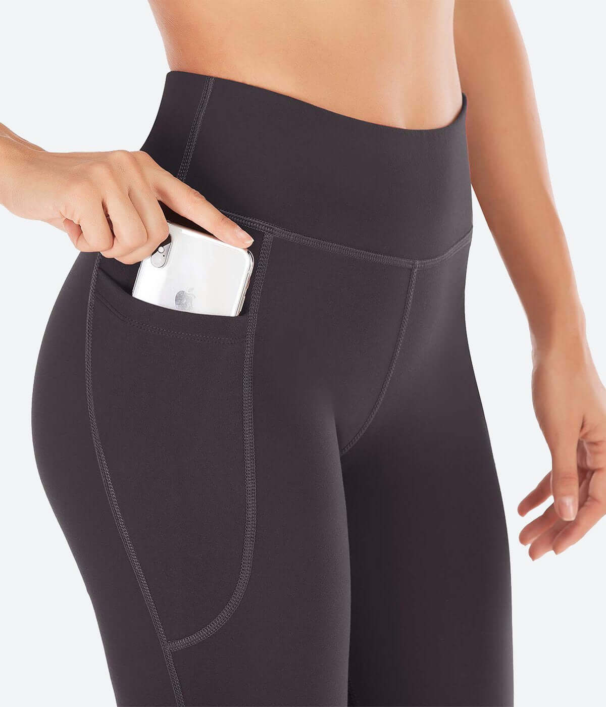 Women Cozy Bootcut Yoga Pants With 2 Pockets, Long Bootleg Dress Pant Soft  Leggings High Waist For Workout Lounge