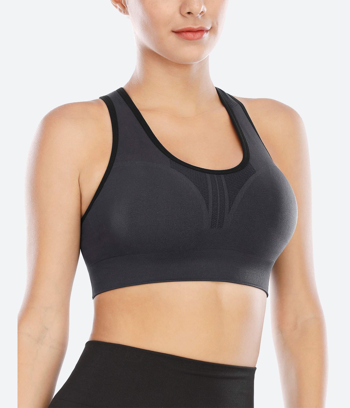 Sports Bras For Women, Yoga Bra Padded Mid Impact Support For