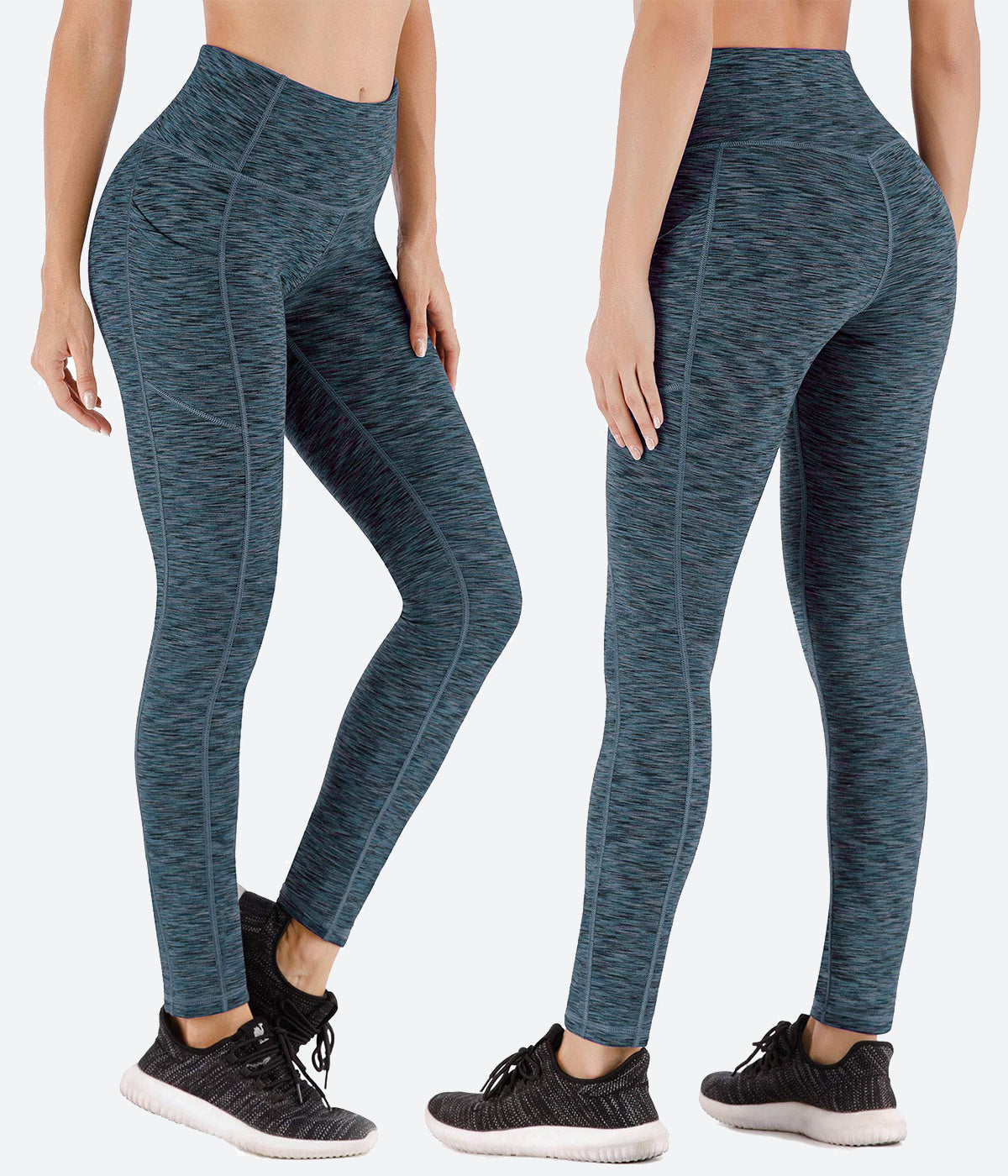 Heathyoga Black Yoga Pants Size XXL - 60% off