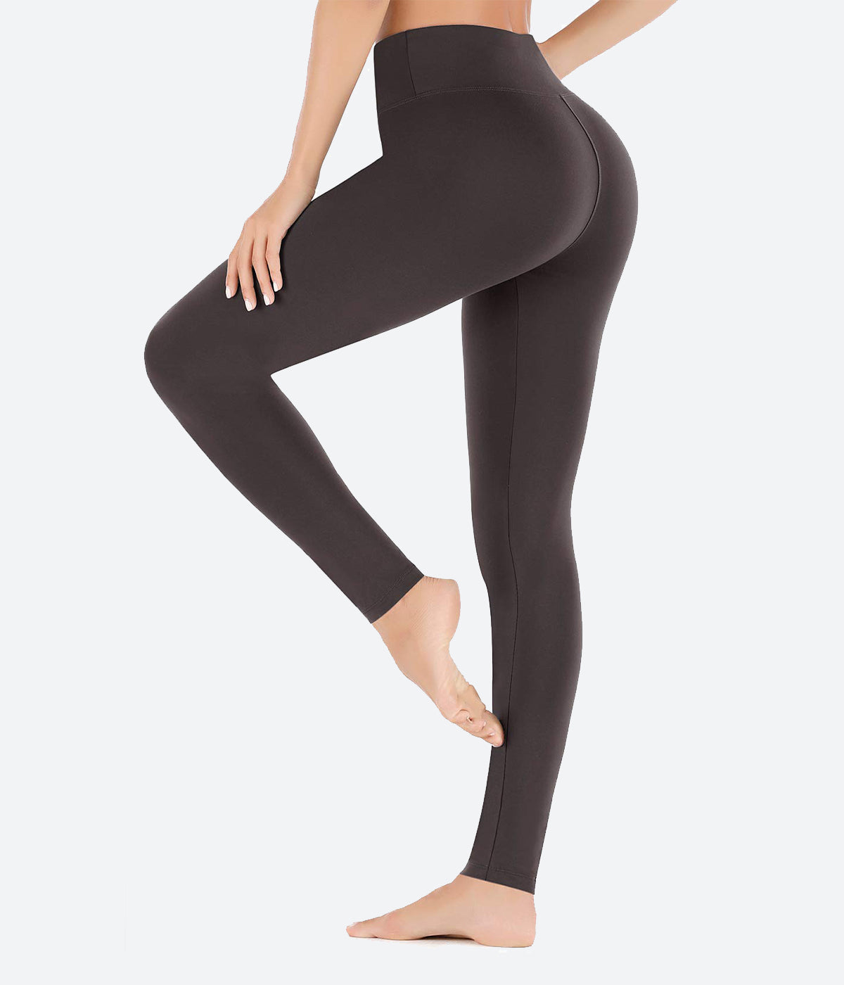 Heathyoga Yoga Pants with Pockets for Women Leggings with Pockets for Women  High Waist Workout Leggings Workout Pants Black Medium