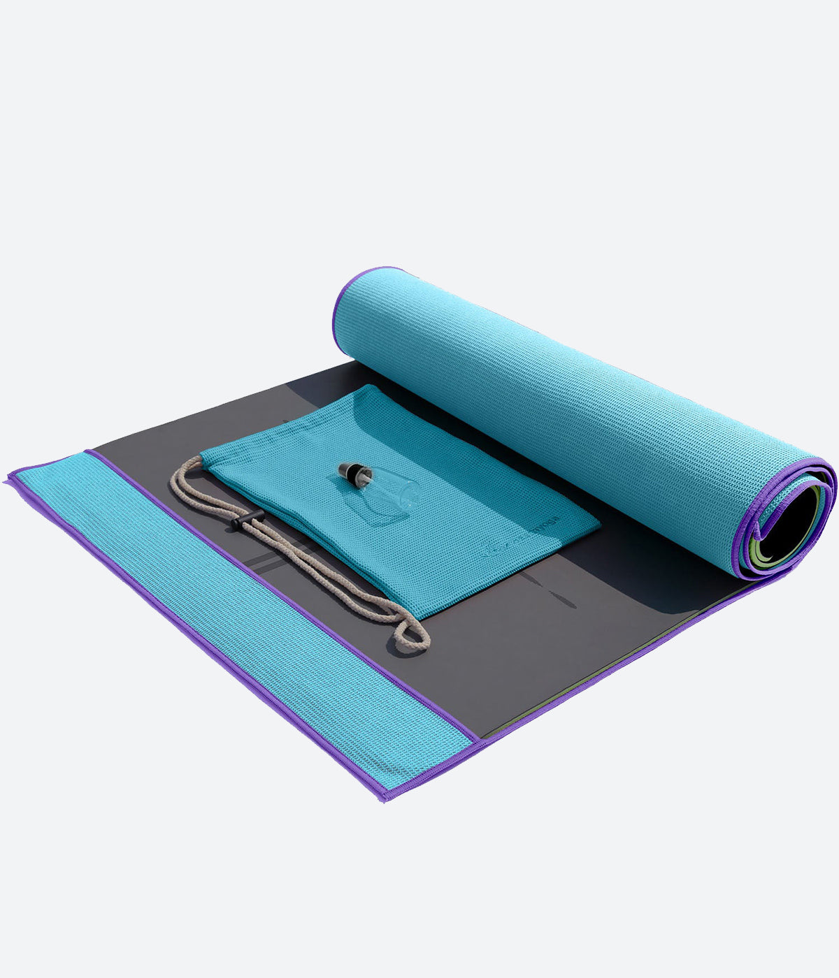 183x61cm Silicone Non-slip Yoga Blankets Yoga Mat Cover Towel