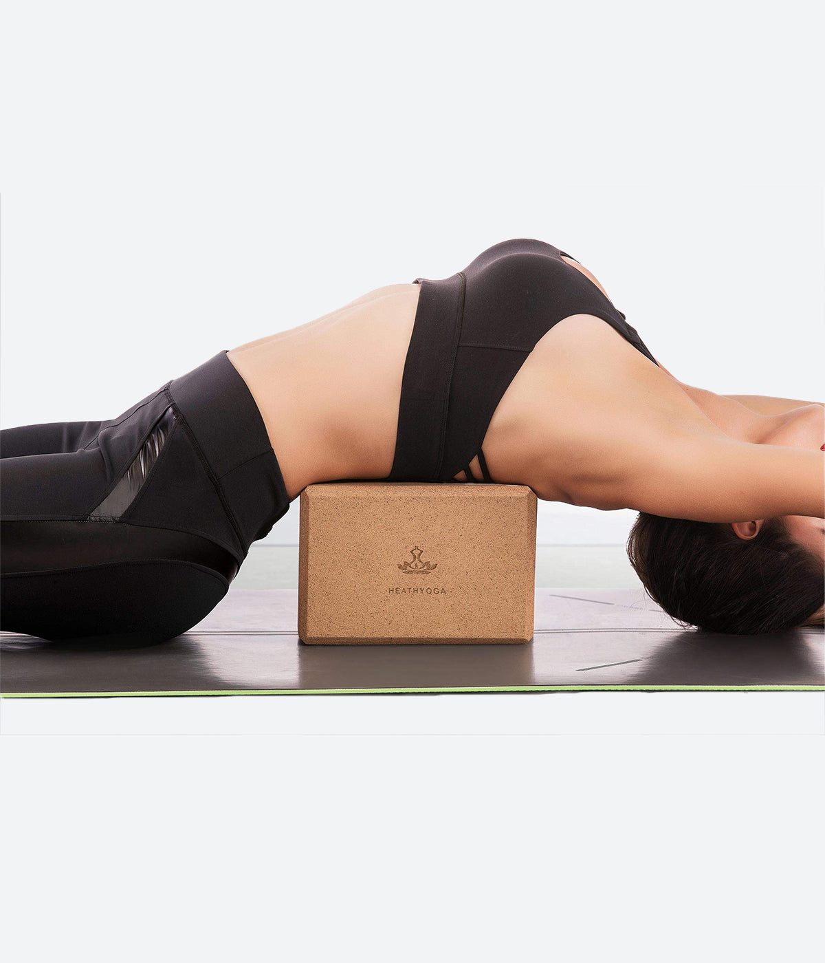 Muka Yoga Blocks 2 Pack with Strap Set, Black Yoga Block EVA Foam Brick &  Stretching Strap for Workout Sale, Reviews. - Opentip