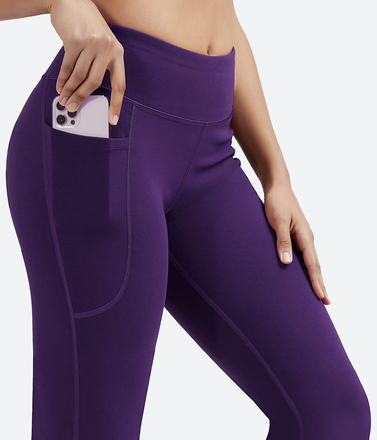 Heathyoga Bootcut Capri Yoga Pants with Pockets for Women High Waist Workout  Capris for Women Wide Leg Crop Pants, Capri Black, XX-Large : :  Clothing & Accessories