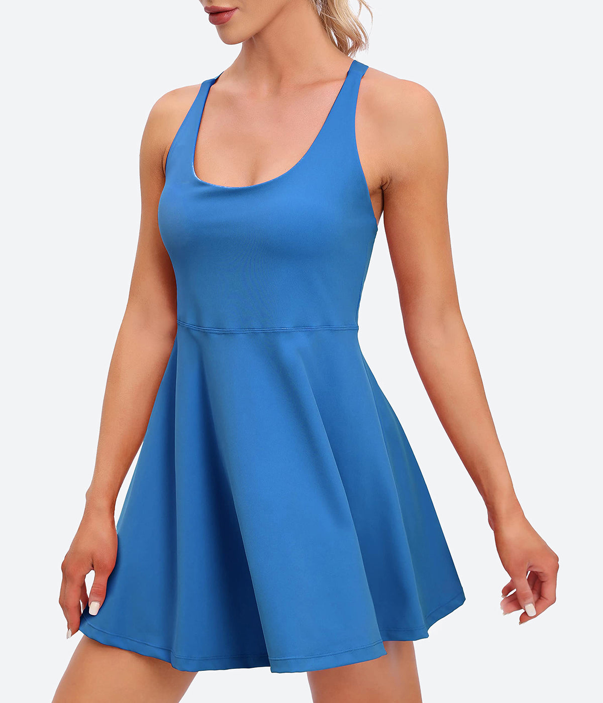 Power Workout Dress - Lightning Blue | Women's Dresses and Jumpsuits |  Sweaty Betty